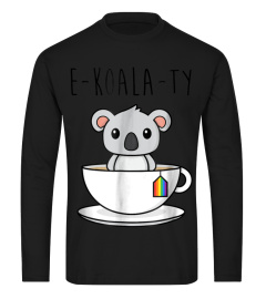 Rainbow Flag Koala Pun - Cute Gay Pride LGBT T-Shirt