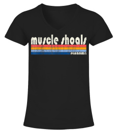 Vintage 70s 80s Style Muscle Shoals AL T-Shirt