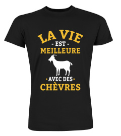 La vie est meilleure avec des chèvres