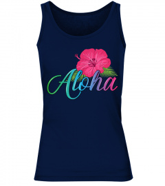 Aloha Hawaii from the island - Feel the Aloha Flower Spirit! T-Shirt