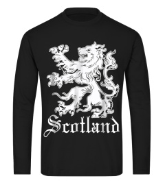 Scotland T Shirt Scottish Flag Shirts Lion Logo