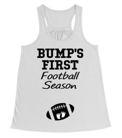 BUMP'S FIRST FOOTBALL SEASON - MOMMY TO BE - PREGNANCY ANNOUNCEMENT - GENDER REVEAL SHIRT