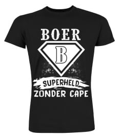 Boer - Superheld Zoder cape