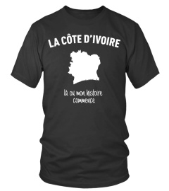 T-shirt Côte d'Ivoire Histoire