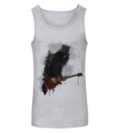 Slash play guitar Guns N' Roses shirt