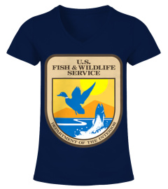 US Fish & Wildlife Service Wild Game Fishing Hunting T-Shirt