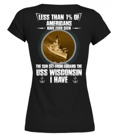 USS Wisconsin (BB-64) T-shirt