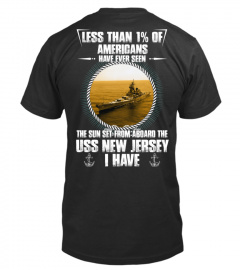 USS New Jersey (BB-62) T-shirt