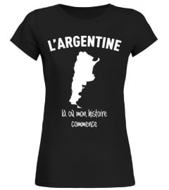 T-shirt Argentine Histoire
