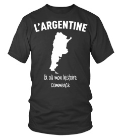 T-shirt Argentine Histoire