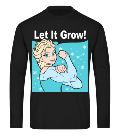 Funny Gym Elsa Let It Grow Frozen Fitness