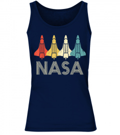 Vintage NASA Tshirt Retro Space Shuttle Shirt Gift