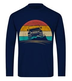 Vintage Jeeps 4x4 Retro 70s Distressed Off Road Men Women T-Shirt