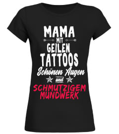 Mama mit geilen Tattoos