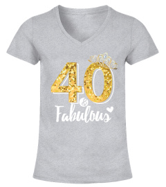 40 and Fabulous Tshirt