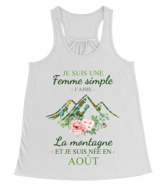 La montagne et août