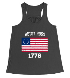 Betsy ross american flag t-shirt