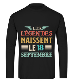 Les légendes naissent - Septembre