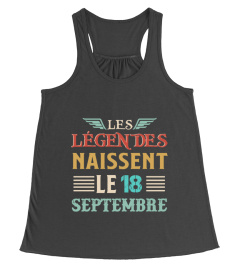 Les légendes naissent - Septembre