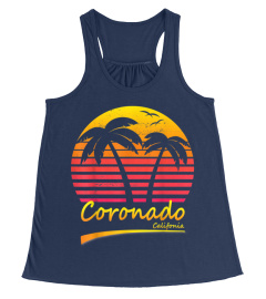 Coronado Beach Shirt - Vintage Retro California Coronado T-Shirt