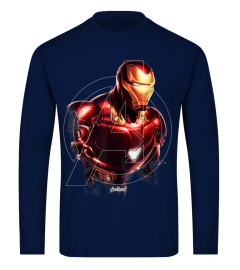 Marvel Avengers Endgame Iron Man Portrait Graphic T-Shirt