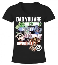 Marvel Avengers Dad You Are Incredible Premium TShirt