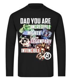 Marvel Avengers Dad You Are Incredible Premium TShirt