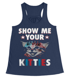 Show Me Your Kitties Funny Cat Lover Gift Tank Top