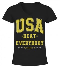 USA Beat Everybody Shirt USA 2019 World Champions