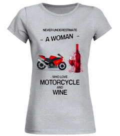 MOTORCYCLE - A WOMAN