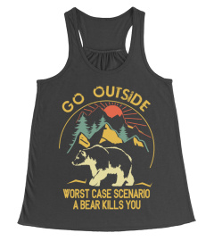 Camping shirt Bear Kills You