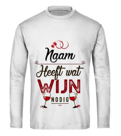 "Naam" heeft wat wijn nodig