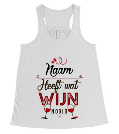 "Naam" heeft wat wijn nodig