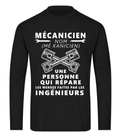 DÉFINITION MÉCANICIEN