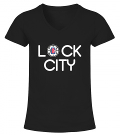 LA Clippers  -  Lock City T-shirt