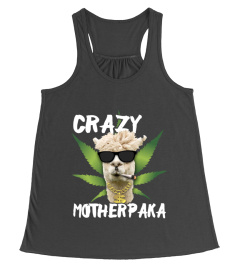 Alpaka Spaß Shirt Crazy Motherpaka