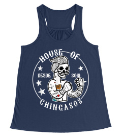 House Of Desde Chingasos 2019 Funny Boxing Tattoo T-Shirt