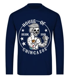 House Of Desde Chingasos 2019 Funny Boxing Tattoo T-Shirt