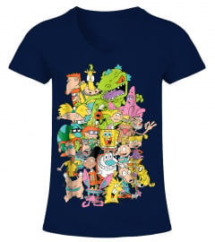 Nickelodeon Complete Nick 90s Throwback Character T-Shirt
