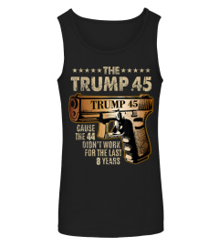 Trump 45 Greater Than 44 Gun Rights 2nd Amendment Tshirt USA