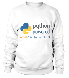 Python Powered - Print Hello World