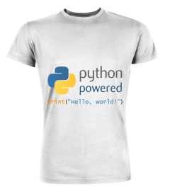 Python Powered - Print Hello World