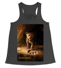 Disney The Lion King Live Action Simba Paw Fill Movie Poster T-Shirt