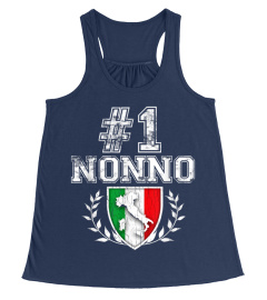 Number One Nonno! Italian Grandfather T-Shirt