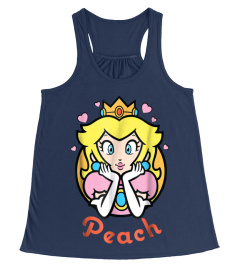 Nintendo Super Mario Princess Peach Portrait Graphic T-Shirt