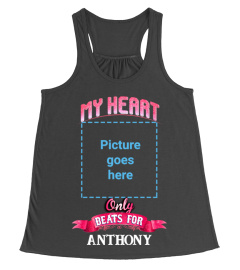 MY HEART - CUSTOMIZE  YOUR NAME & PHOTO  ON THE SHIRT!  