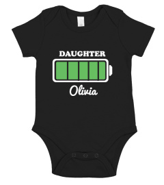 Full  Battery Daughter - Custom t-shirt