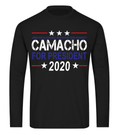 CAMACHO FOR PRESIDENT 2020 Presidential Election Parody Premium TShirt