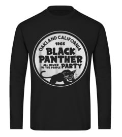 Oakland California 1966 Black Panther Party Tshirt