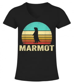 Vintage Marmot Shirt Sunset